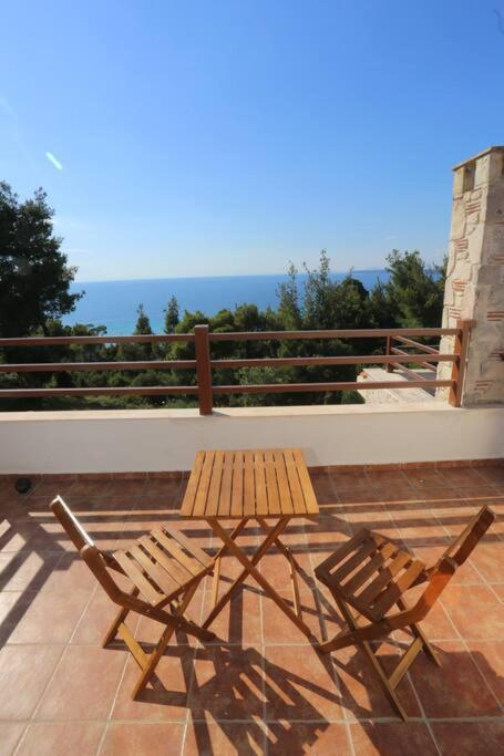 Beautiful View Villa In Possidi, Halkidiki Kalándra Kültér fotó