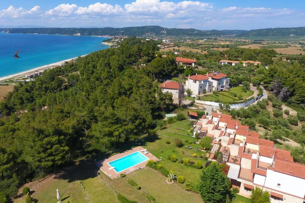 Beautiful View Villa In Possidi, Halkidiki Kalándra Kültér fotó